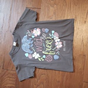 Grey , Sz XS girls, Gildan Dollywood shirt